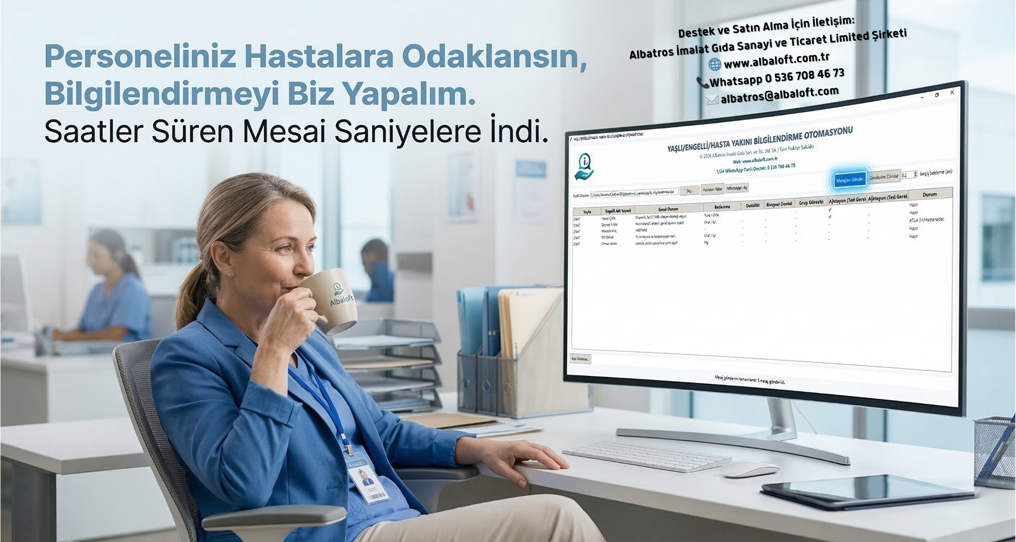 Bilgilendirme Sistemi Ekran 1